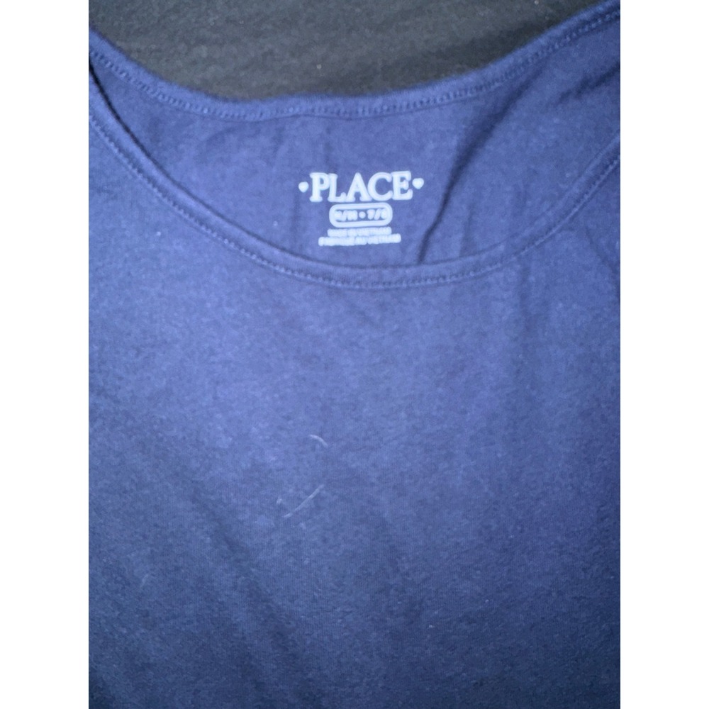 The‎ Children's Place Girls Skater Dress 2 Pack Black Navy Blue Size M 7/8 - Picture 2 of 8